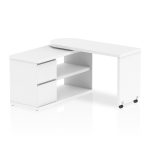 fold away desk white