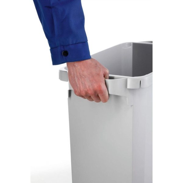 Office Recycling Bin 60 litre Shape Various Coloured Tops For Recycling Stream - Image 8