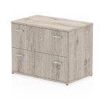 desk high side filer grey oak