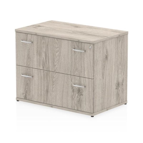 desk high side filer grey oak