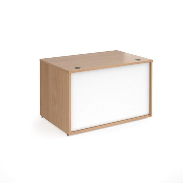 Arizona Reception Desk Modular Straight Base Unit  1200mm - Image 2
