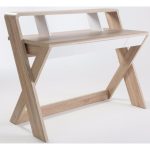 oak computer desk for home office