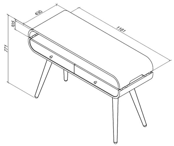 Console Table Arc - Image 5
