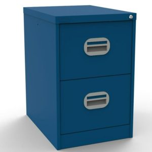 Office Filing Cabinet Connect 2 Drawer Blue