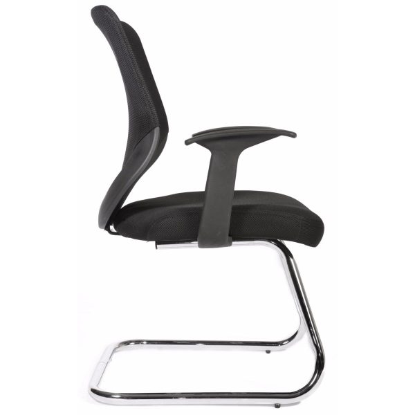 Mesh Back Visitor Chair Sky - Image 2