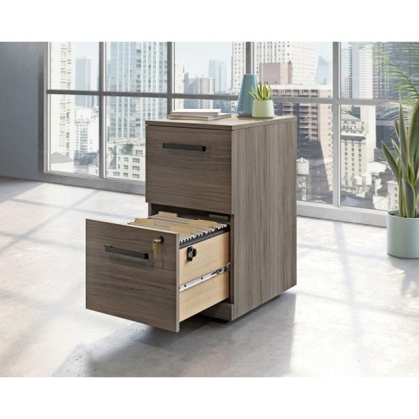 Ariel Office 2 Filing Drawers Mobile Pedestal - Image 2