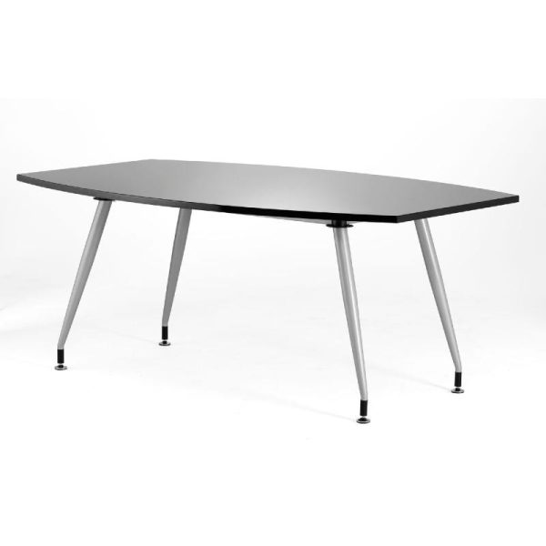 boardroom table black high gloss