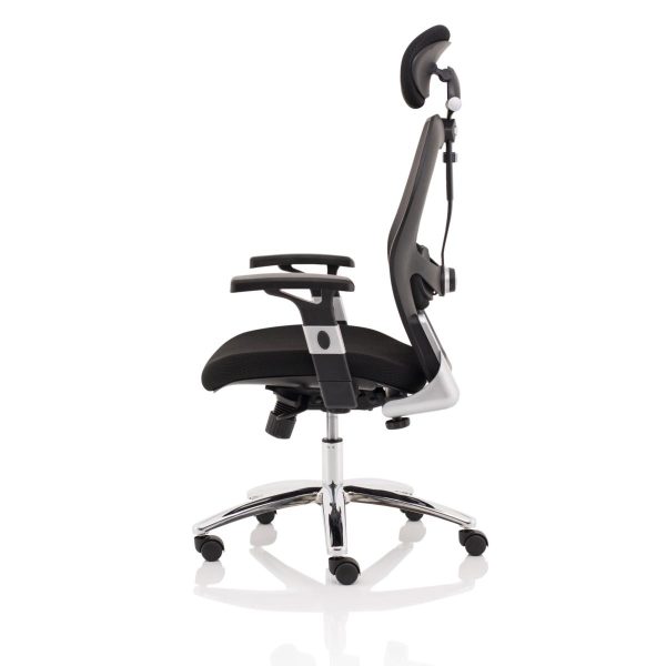 High Mesh Back Executive Office Chair Sandy - Image 11