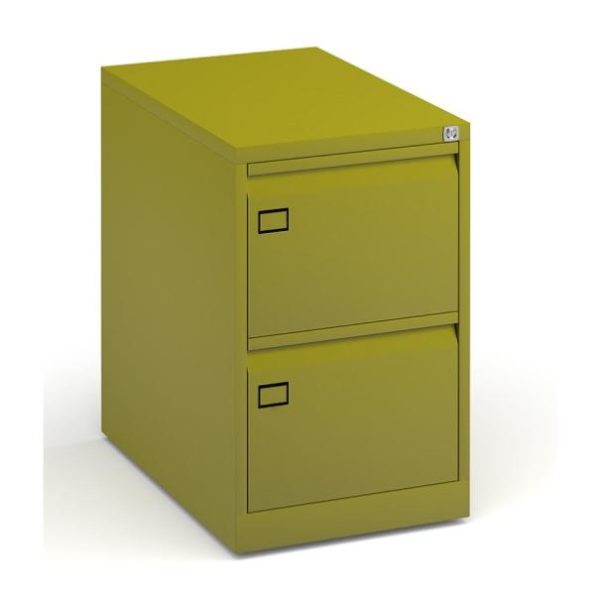 Executive Filing Cabinet Top 2 Drawer - Image 4