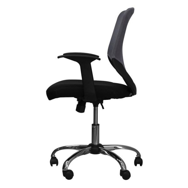 Mesh Back Office Chair Aberdeen Grey, Purple or Black Mesh Back - Image 3