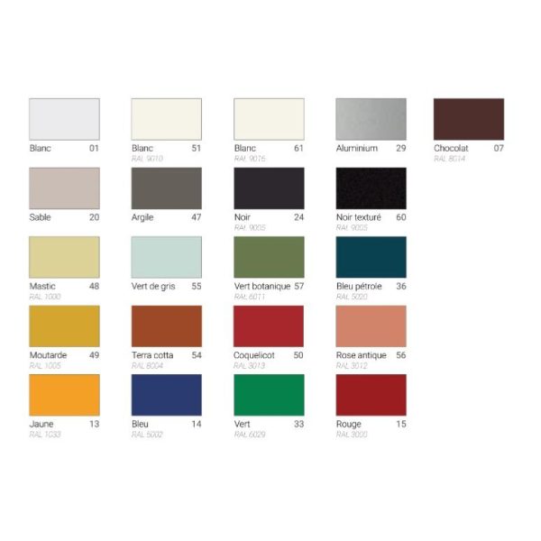 paint finish colour chart for office recycling bins