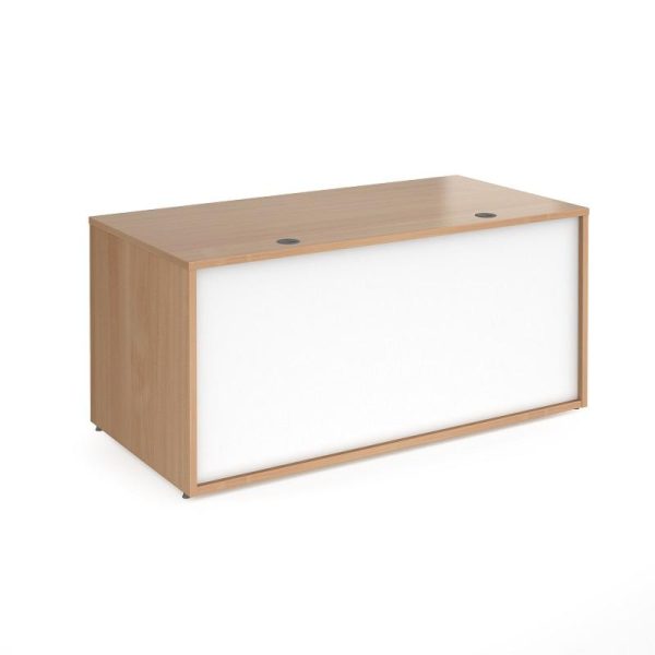 Arizona Reception Desk Modular Straight Base Unit  1600mm - Image 2