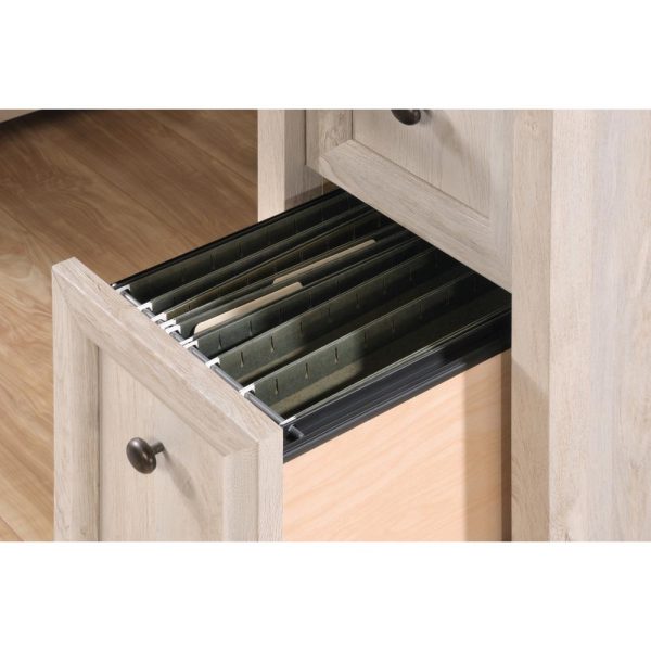 Home Office Computer Desk Chalk Wood - Image 4
