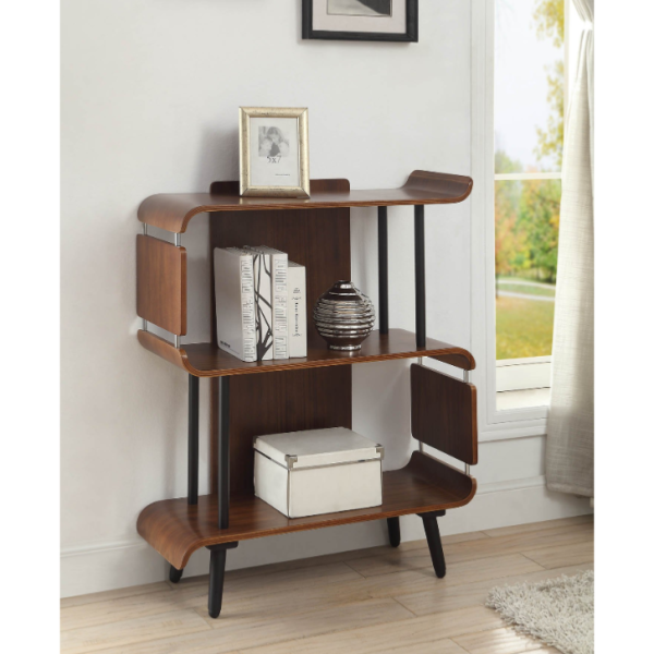 Salzburg Short Bookcase Walnut - Image 2