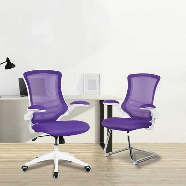 Mesh Office Chair Lake Ultra White Frame - Image 7
