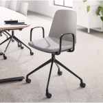 contemporary home office chair grey