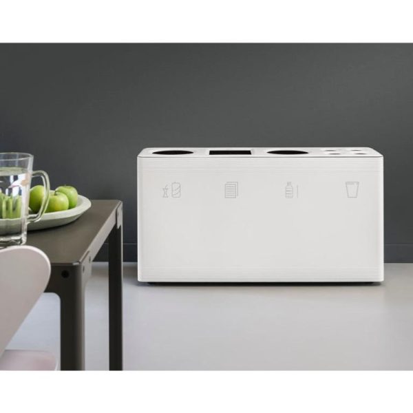 Contemporary Office Recycling Bin Sort It 4B - Image 9