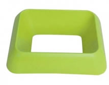 lime green bin ring top