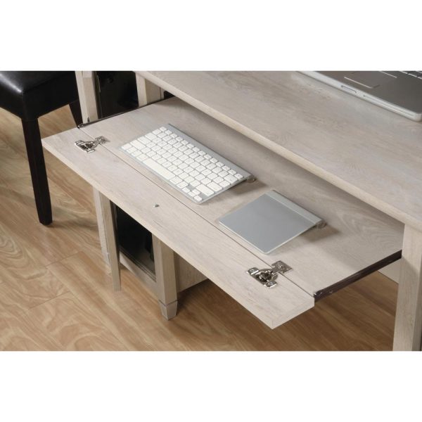 Home Office Computer Desk Chalk Wood - Image 3