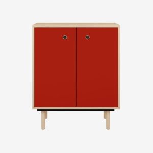 Brooklyn Home Office Cupboard 964mm High Oak