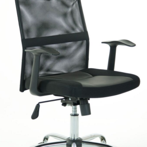 black mesh back office chair