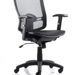 mesh office chair black