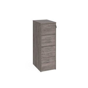 office filing cabinet grey oak 4 drawers
