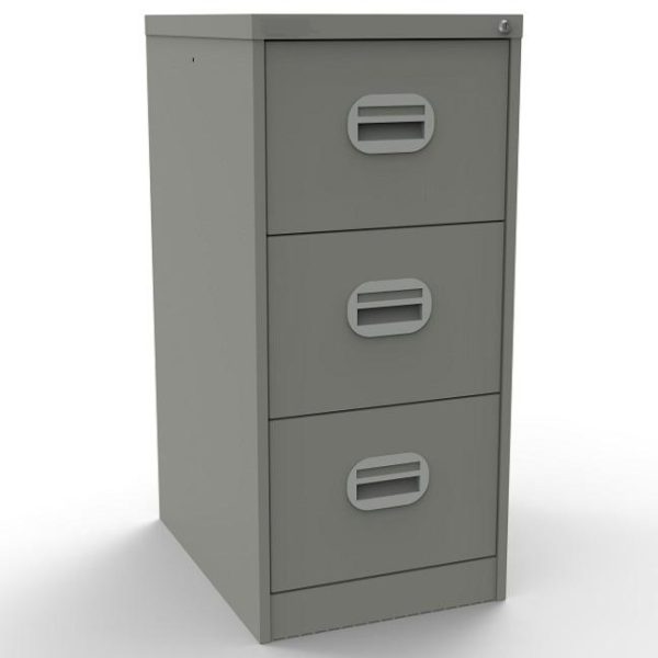 filing cabinet goose grey with 3 drawers