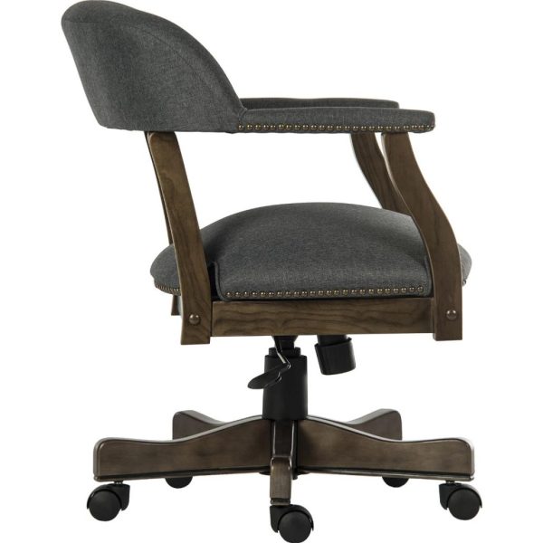 Office Captains Chair Grey - Image 3