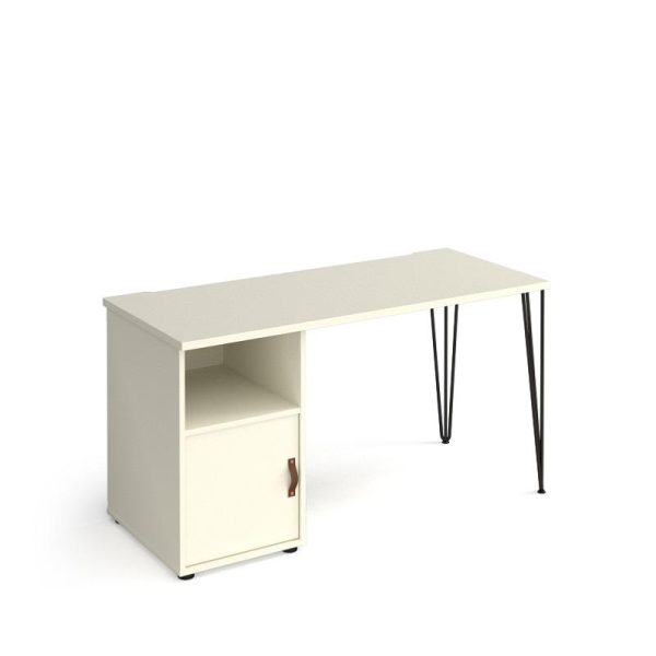 Home Office Desk Trent 1400 With Pedestal And Door - Image 8