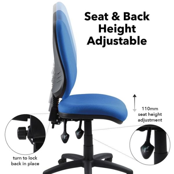 Office Chair V No Arms - Image 4