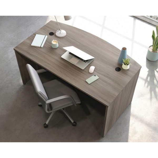 Ariel Bow Front Office Desk 1500mm x 870mm - Image 5
