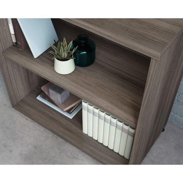 Ariel Office Furniture 2 Shelf Book Shelf - Image 3