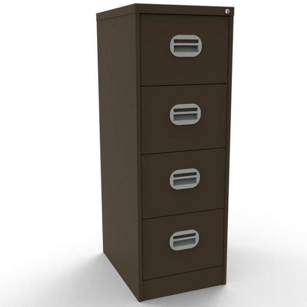 coffee office filing cabinet with 4 drawers