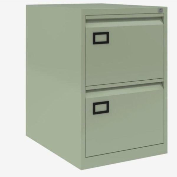 Office Filing Cabinet A Range 2 Drawer Regent - Image 3