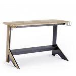 contemporary office desk oak