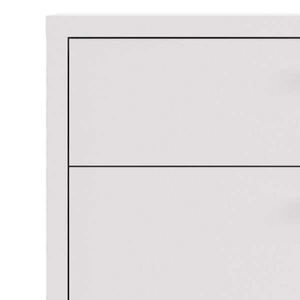 Alexis Office Storage Unit With Cupboards and Drawers White - Image 4