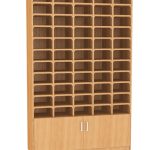 mail sorter with cupboard 55 space pigeon hole unit with cupboard