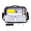 agile working lap top bag with keyboard and flask