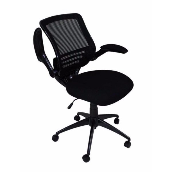 black mesh back office chair