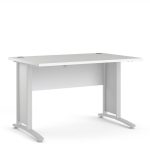 white office desk 120mm