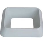 office recycling bin lid grey