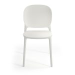 white cafe chair