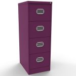 traffic purple filing drawers with 4 drawers