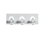 wall mounted coat hooks white