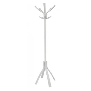 bistro style coat stand white