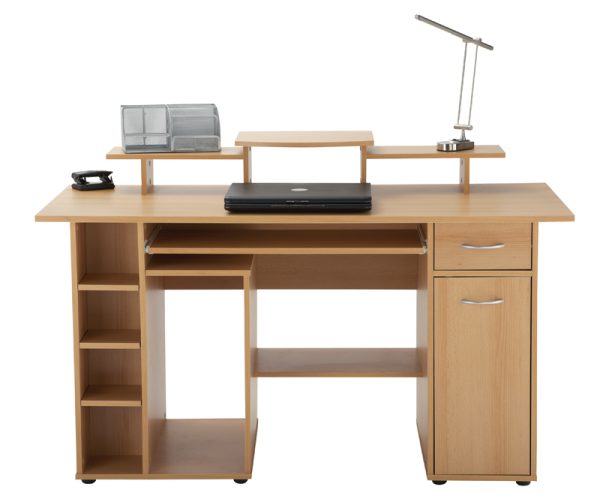 Ace Computer Desk 004 Beech - Image 4