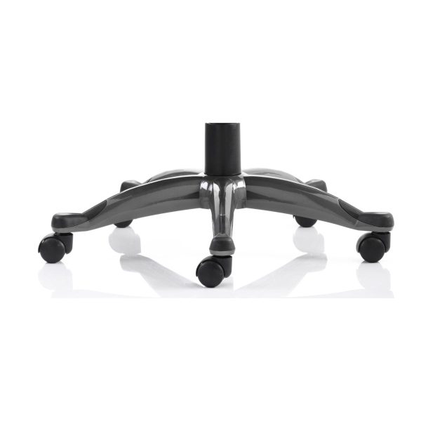 Office Chair Genesis Black Leather - Image 3
