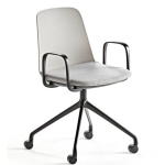 contemporary home office chair grey