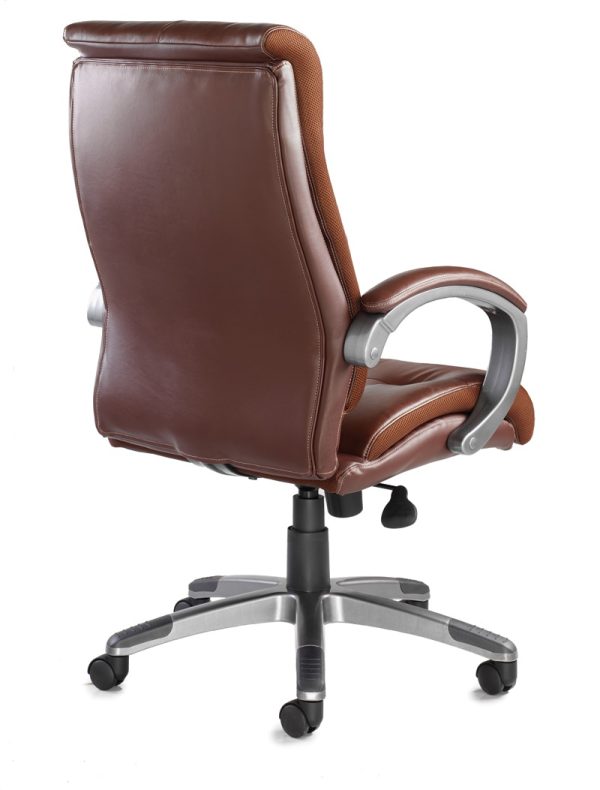 Office Chair Tenerife Brown Leather - Image 2